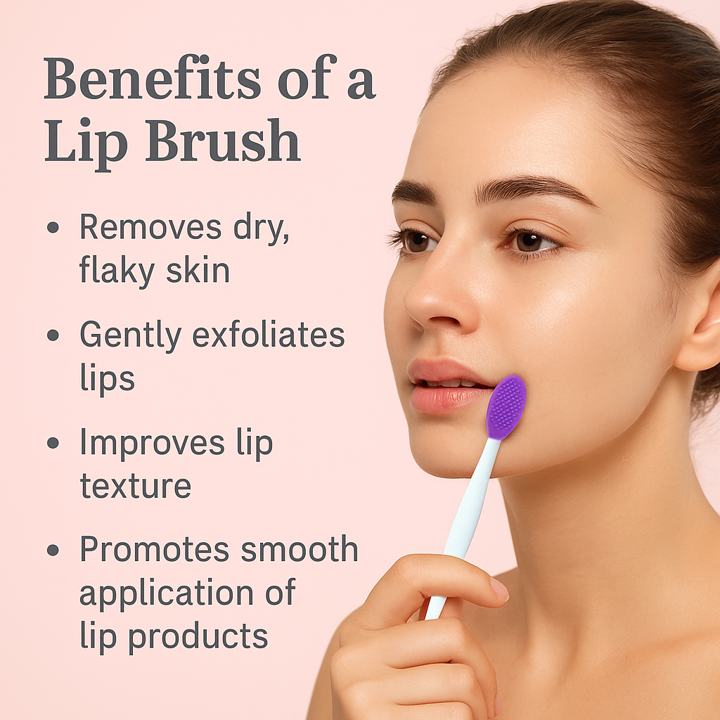 Best Silicone Exfoliating Lip Brush-1pc