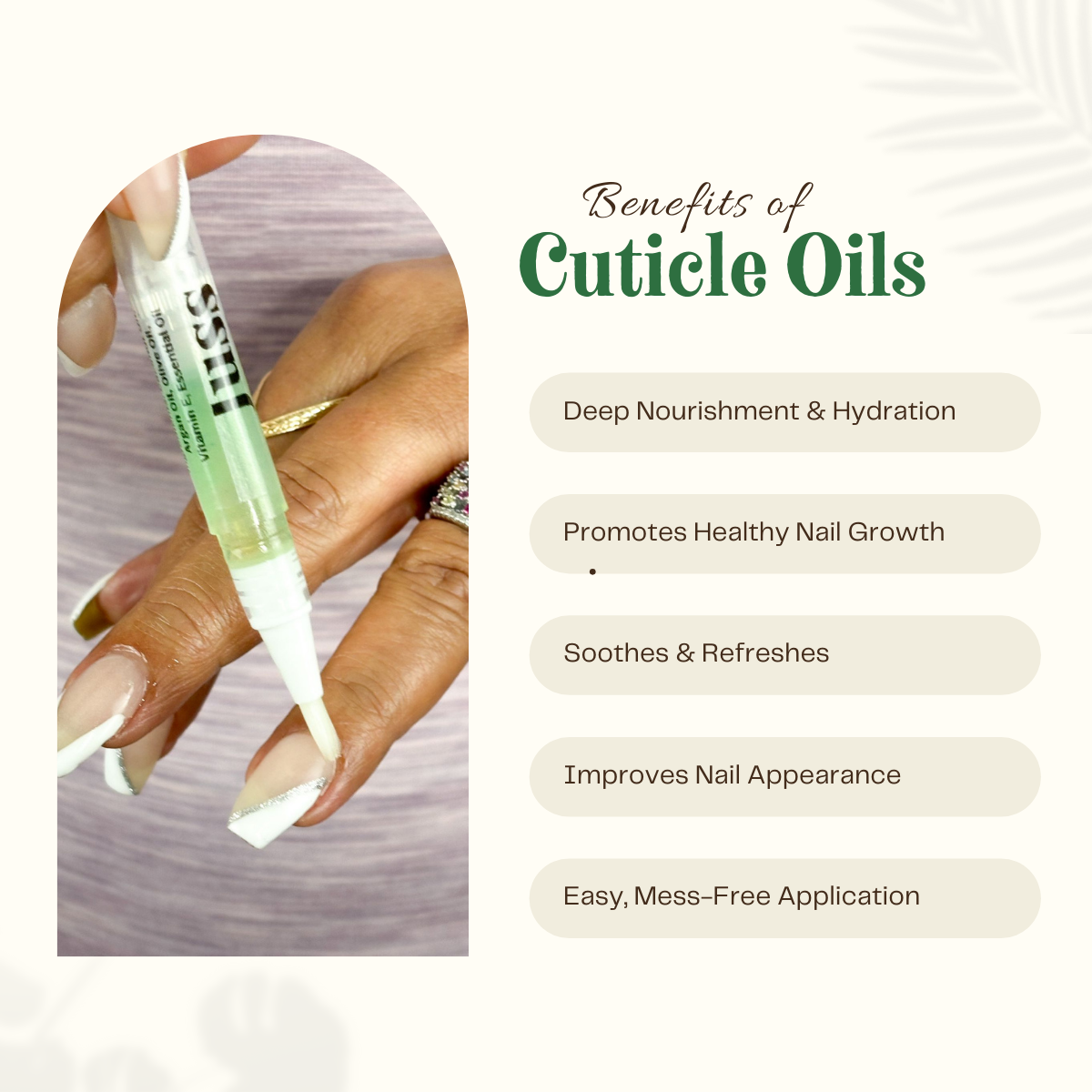 Elegant Nail and Cuticle Oil Pen