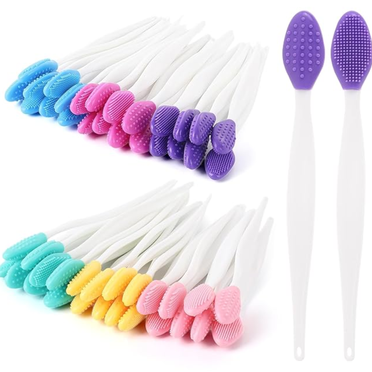 Best Silicone Exfoliating Lip Brush-1pc