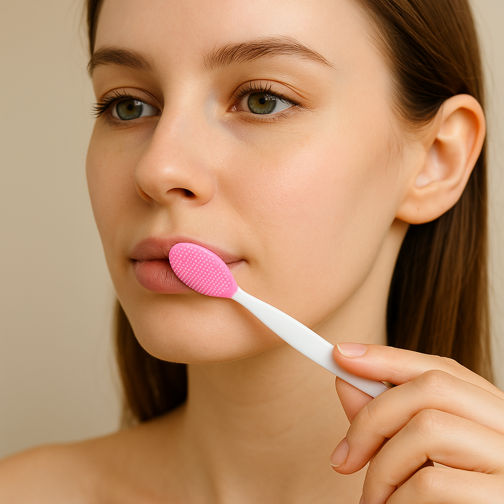 Best Silicone Exfoliating Lip Brush-1pc