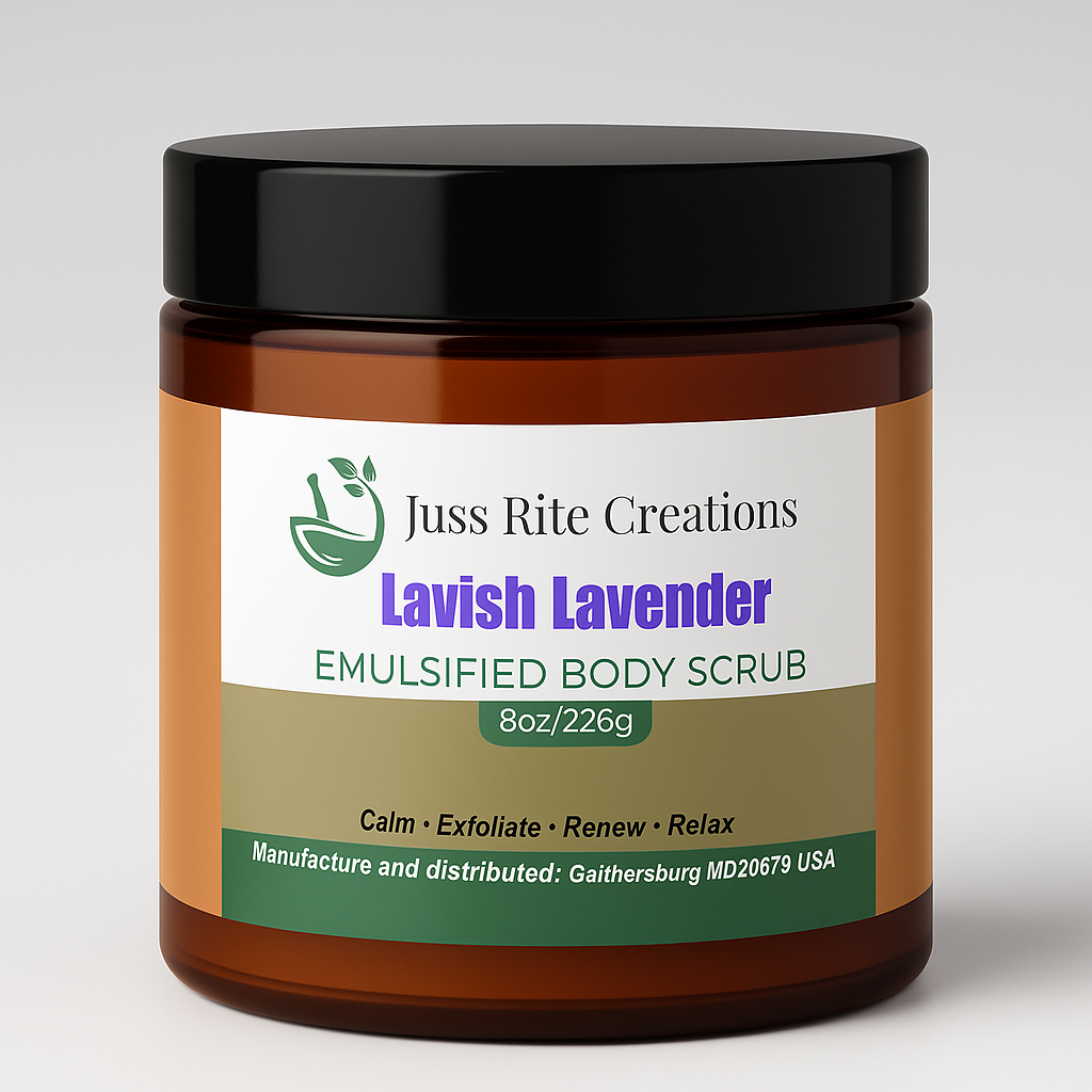 Luxurious Emulsified Sugar Body Scrub