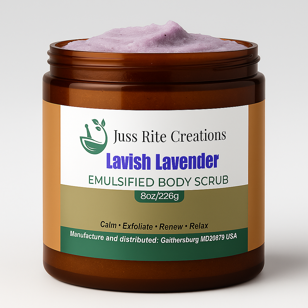 Luxurious Emulsified Sugar Body Scrub
